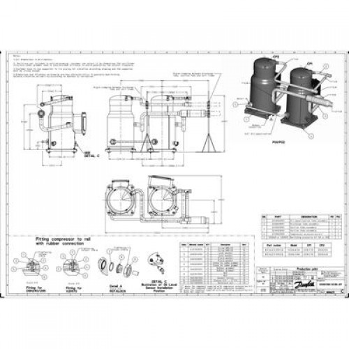 DANFOSS VZH170CGANA Компрессор спиральный(пр. класс 1770847963) 