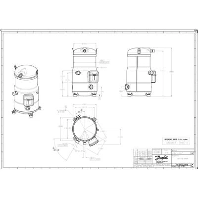 DANFOSS SH090A4ALC Компрессор спиральный 120H0003 DANFOSS SH090A4ALC Компрессор спиральный 120H0003