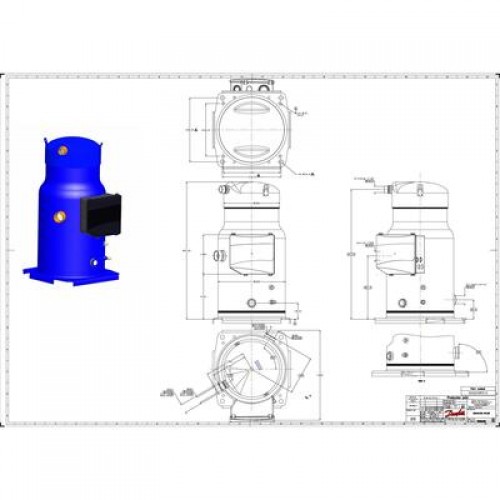 DANFOSS DSH240A4APC Компрессор спиральный (пр. класс 1765955177) 