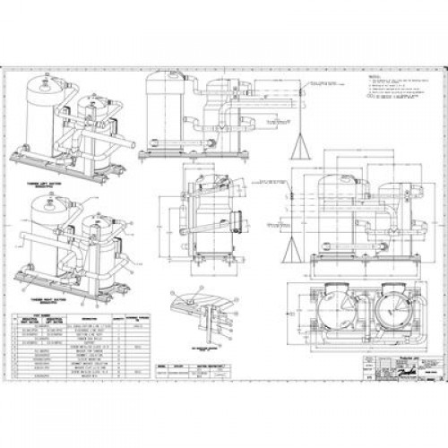 DANFOSS DSH240A4APC Компрессор спиральный 