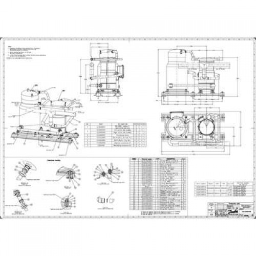 DANFOSS DSH600A4ABA Компрессор спиральный 