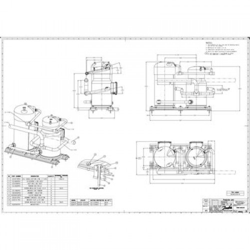 DANFOSS DSH600A4ABA Компрессор спиральный 