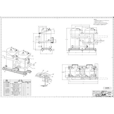 DANFOSS DSH600A4ABA Компрессор спиральный 120H1378 DANFOSS DSH600A4ABA Компрессор спиральный 120H1378