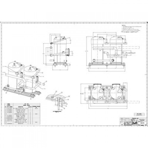 DANFOSS DSH600A4ABA Компрессор спиральный 
