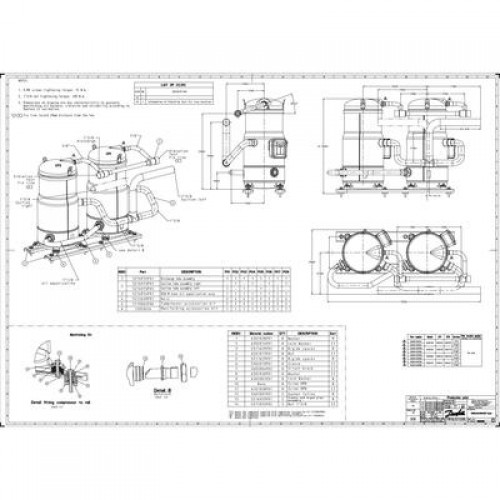 DANFOSS DSH105A4ALD Компрессор спиральный(пр. класс 1746502500) 