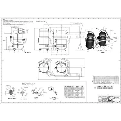 DANFOSS DSH120A4ALD Компрессор спиральный 120H1532 DANFOSS DSH120A4ALD Компрессор спиральный 120H1532