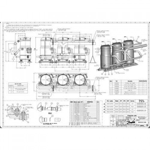 DANFOSS DSH161A4ALD Компрессор спиральный 