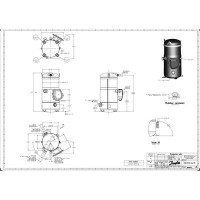 DANFOSS DSH184A4ALD Компрессор спиральный(пр. класс 1746502504) 120H1561
