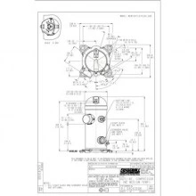 DANFOSS MLZ021T4LP9A Компрессор спиральный 121L8633