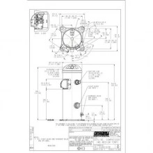 DANFOSS MLZ076T4LC9A Компрессор спиральный 121L8655