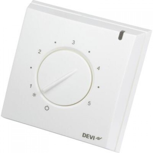 DEVI DEVIreg 130 140F1010 — Электронный терморегулятор с накладным корпусом, с датчиком пола 