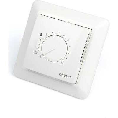 DEVI DEVIreg 530 140F1030 — Электронный терморегулятор со встроенным корпусом, с датчиком пола 140F1030 DEVI DEVIreg 530 140F1030 — Электронный терморегулятор со встроенным корпусом, с датчиком пола 140F1030