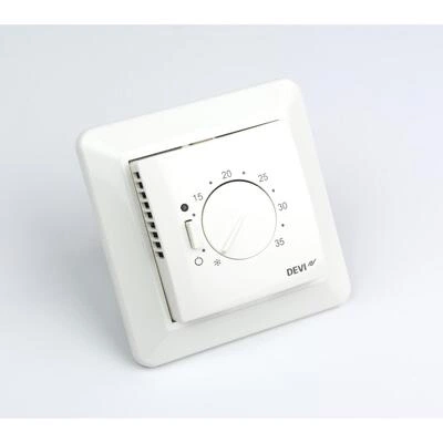 DEVI DEVIreg 532 140F1037 — Электронный терморегулятор со встроенным корпусом, с датчиком пола и воздуха 140F1037 DEVI DEVIreg 532 140F1037 — Электронный терморегулятор со встроенным корпусом, с датчиком пола и воздуха 140F1037
