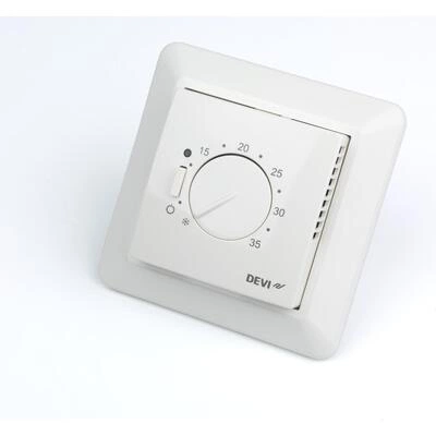 DEVI DEVIreg 532 140F1037 — Электронный терморегулятор со встроенным корпусом, с датчиком пола и воздуха 140F1037 DEVI DEVIreg 532 140F1037 — Электронный терморегулятор со встроенным корпусом, с датчиком пола и воздуха 140F1037