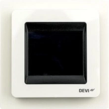 DEVI DEVIreg Touch 140F1064 — Программируемый терморегулятор с сенсорным дисплеем, белый 140F1064