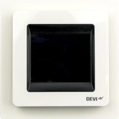 DEVI DEVIreg Touch 140F1064 — Программируемый терморегулятор с сенсорным дисплеем, белый 140F1064 DEVI DEVIreg Touch 140F1064 — Программируемый терморегулятор с сенсорным дисплеем, белый 140F1064