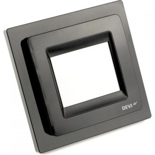 DEVI DEVIreg Touch 140F1069 — Программируемый терморегулятор с сенсорным дисплеем, черный 