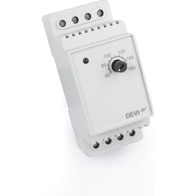 DEVI DEVIreg 330 140F1073 — Терморегулятор для систем обледенения, с датчиком на проводе, диапазон регулирования T +60…+160 °C 140F1073 DEVI DEVIreg 330 140F1073 — Терморегулятор для систем обледенения, с датчиком на проводе, диапазон регулирования T +60…+160 °C 140F1073
