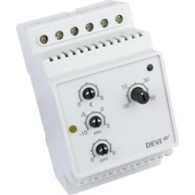 DEVI DEVIreg 316 140F1075 — Терморегулятор для систем антиобледенения с датчиком на проводе 140F1075