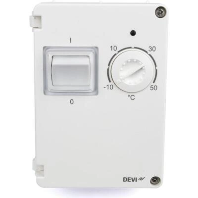 DEVI DEVIreg 610 140F1080 — Терморегулятор для управления системами защиты от обледенения, с датчиком 140F1080 DEVI DEVIreg 610 140F1080 — Терморегулятор для управления системами защиты от обледенения, с датчиком 140F1080