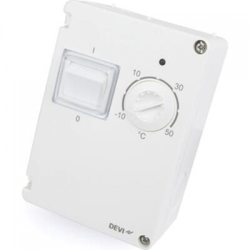DEVI DEVIreg 610 140F1080 — Терморегулятор для управления системами защиты от обледенения, с датчиком 