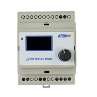 ДЕВИ 140F1084R — Терморегулятор ДЕВИ Meteo 850R, IP 20, размеры 106х90х60 мм, диапазон температуры воздуха 0...50 °С 140F1084R