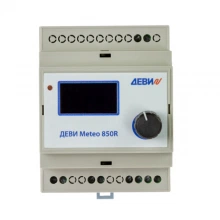 ДЕВИ 140F1084R — Терморегулятор ДЕВИ Meteo 850R, IP 20, размеры 106х90х60 мм, диапазон температуры воздуха 0...50 °С 140F1084R
