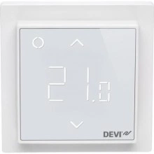 DEVI DEVIreg Smart 140F1140 — Программируемый терморегулятор интеллектуальный с Wi-Fi, полярно-белый 140F1140