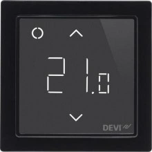 DEVI DEVIreg Smart 140F1143 — Программируемый терморегулятор интеллектуальный с Wi-Fi, черный 140F1143