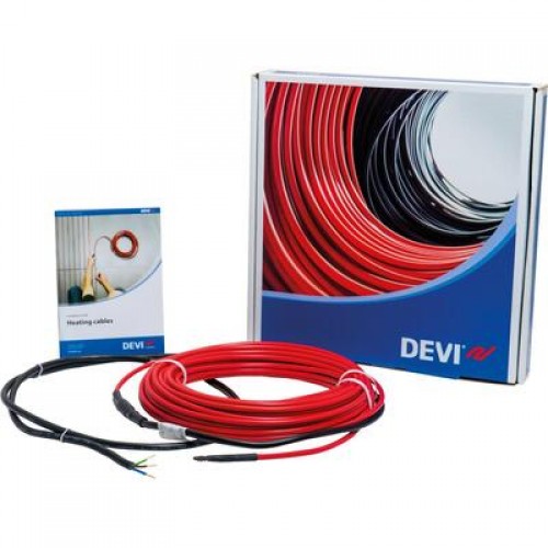 DEVI DEVIflex 18T (DTIP-18) 140F1238 — Двухжильный нагревательный кабель, мощность 395 Вт при 230 В, длина 22 м 