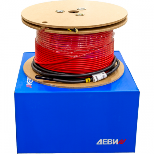 ДЕВИ 140F1249R — Нагревательный кабель ДЕВИ Flex-18T, 1880 Вт, 230 В, 105 м 