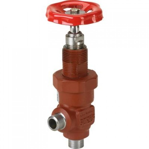 DANFOSS 148B5000 — Запорный клапан SVA-S 6 D ANG H-WHEEL 