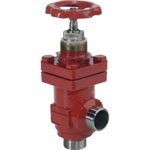 DANFOSS 148B5220 — Запорный клапан SVA-S 15 A ANG H-WHEEL 