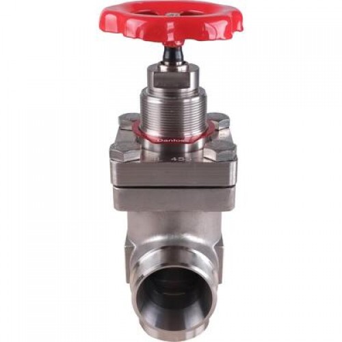 DANFOSS 148B5289 — Запорный клапан SVA-S SS 15 D ANG H-WHEEL 