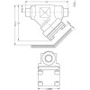 DANFOSS Корпус для фильтра FIA 20 FPT STR 