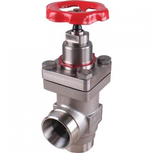 DANFOSS 148B5377 — Запорный клапан SVA-S SS 20 D ANG H-WHEEL 