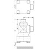 DANFOSS  148B5442 — Корпус фильтра FIA 25 D ANG 