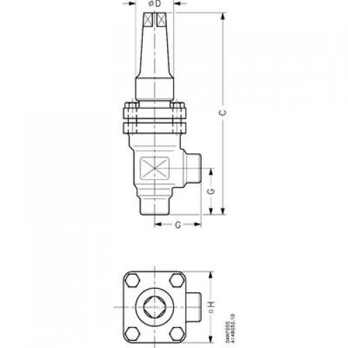 DANFOSS REG-SB 40 Клапан регулятор расхода 