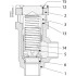 DANFOSS 148B5637 — Клапан обратный CHV-X 40 A 148B5637 DANFOSS 148B5637 — Клапан обратный CHV-X 40 A 148B5637