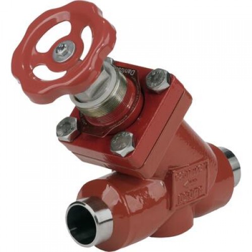 DANFOSS 148B5730 — Запорный клапан SVA-S 50 A STR H-WHEEL 