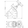 DANFOSS 148B6010 — Запорный клапан SVA-S 100 D STR H-WHEEL 