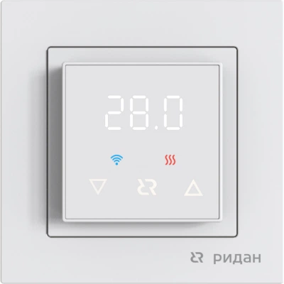 РИДАН 21RT0104R — Classy терморегулятор с Wi-Fi, белый 21RT0104R