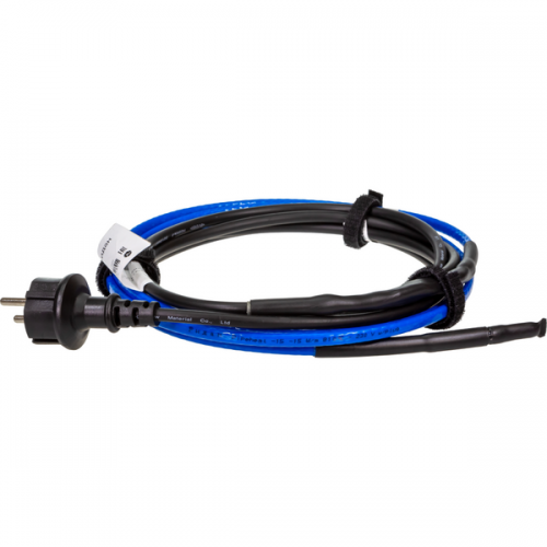 РИДАН 21RT0803R — Pipeheat-15 саморегулирующийся нагревательный кабель 8 м, 120 Вт, с вилкой 