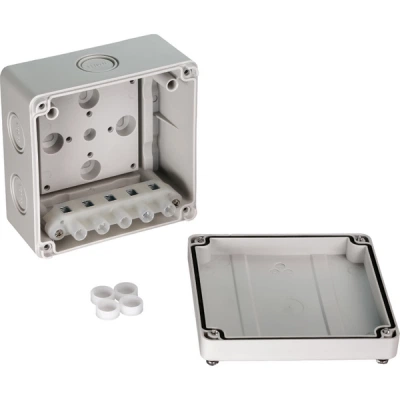 РИДАН 21RT0928R — Коробка распределительная M BOX, 110х110х67 мм, IP67, серая 21RT0928R РИДАН 21RT0928R — Коробка распределительная M BOX, 110х110х67 мм, IP67, серая 21RT0928R