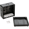 РИДАН 21RT0929R — Коробка распределительная M BOX, 110х110х67 мм, IP66/IP67, черная 