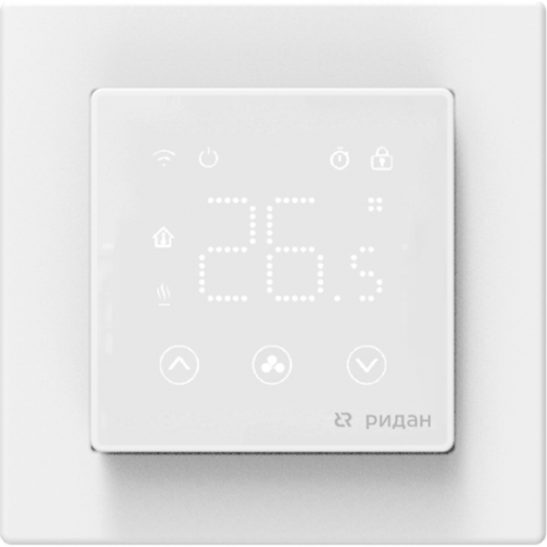 РИДАН 21RT1037R — Нагревательный мат TF-150 4 м² с терморегулятором Clever (белый) 