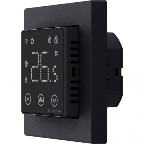 РИДАН 21RT1103R — Нагревательный мат TF-200 1 м² с терморегулятором Clever (черный) 