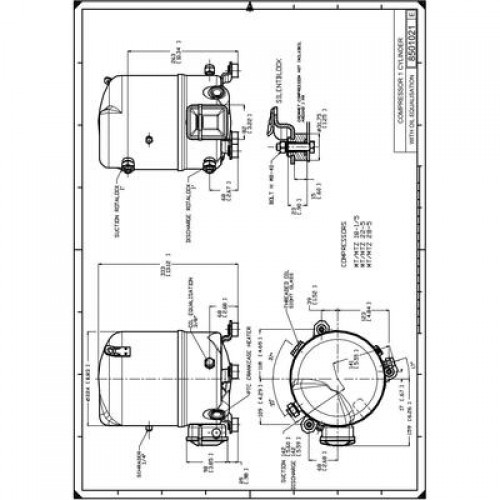 DANFOSS MT18-5VI Компрессор 