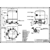 DANFOSS MT72-4VI Компрессор MT72-4VI
