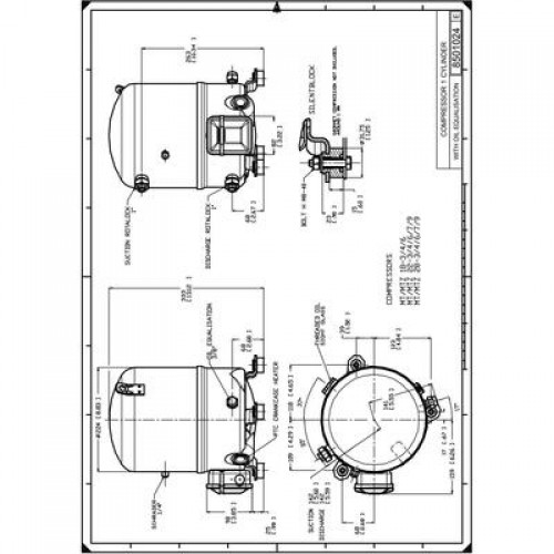 DANFOSS Компресор MTZ28-4VM(пр. класс 1746147203) 